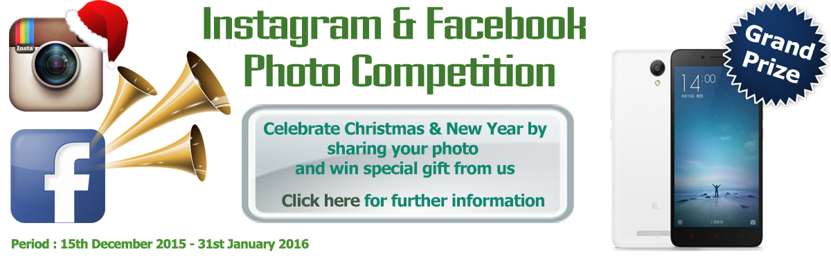 Instagram and Facebook Photo Contest